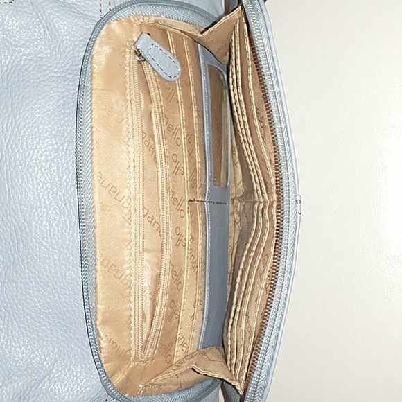 EUC | Light Blue Tignanello Magnetic Closure Handbag - Picture 5 of 10